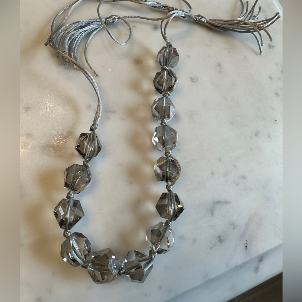 Ann Taylor grey necklace